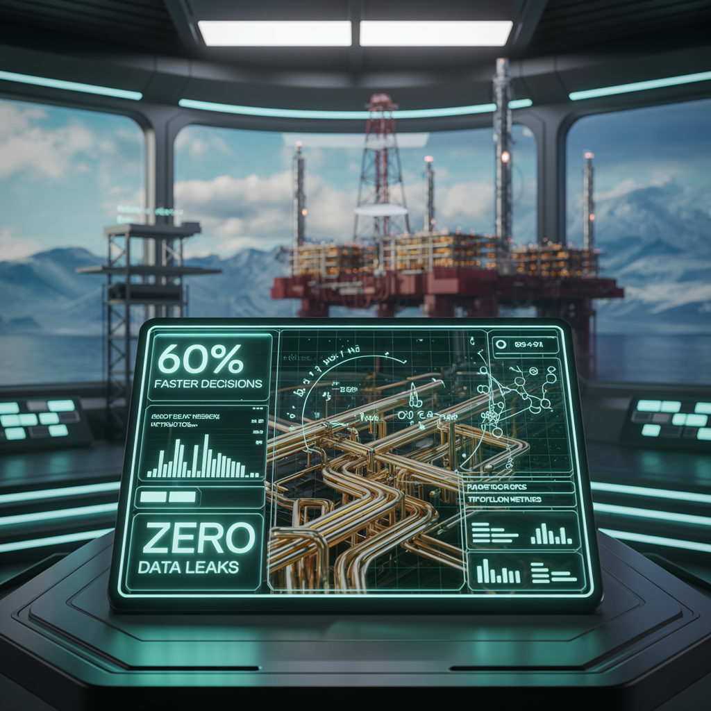 Корпоративная сеть нефтяной компании